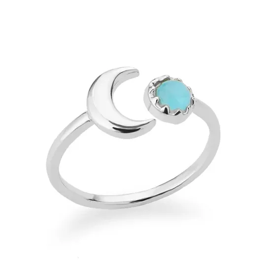 Crescent Moon Ring