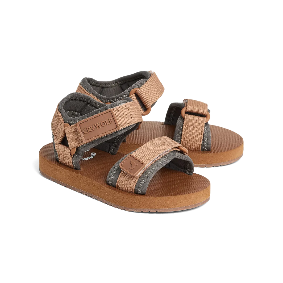 CRYWOLF BEACH SANDAL-TAN