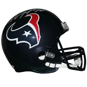 DeAndre Hopkins Autographed Houston Texans Full Size Football Helmet (JSA)