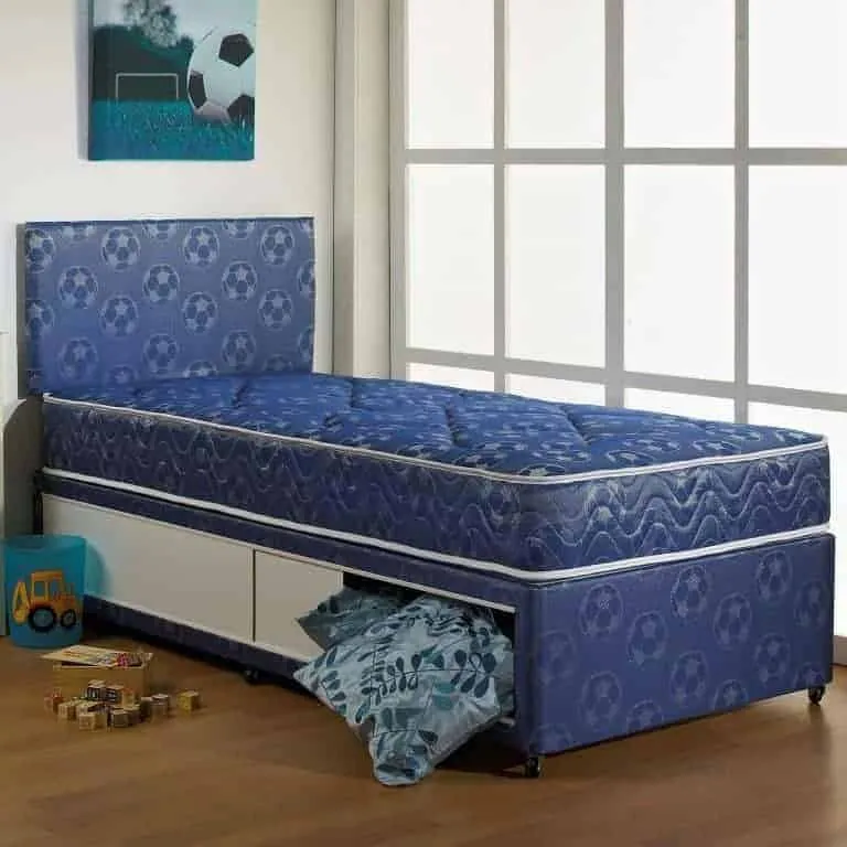 Dream Vendor Football Kids Sprung Divan Bed Set