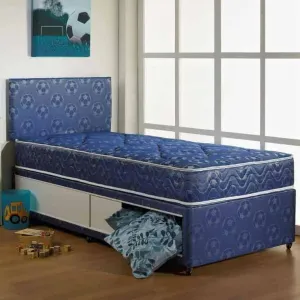 Dream Vendor Football Kids Sprung Divan Bed Set