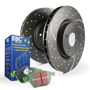EBC Brakes S10KF1188 S10 Kits Greenstuff 2000 and GD Rotors