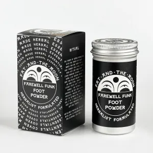 Farewell Funk Foot Powder