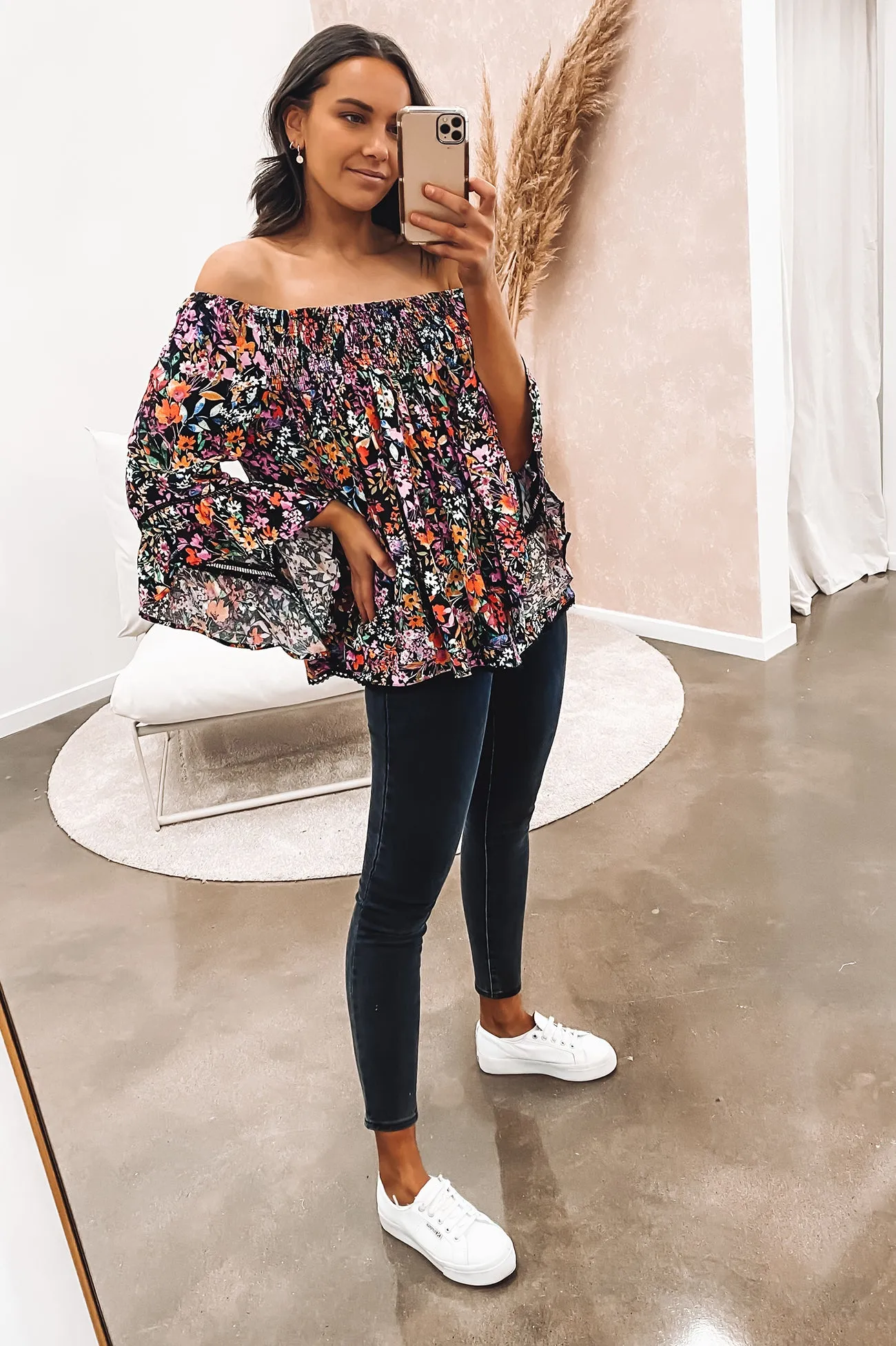 Felicity Top Floral