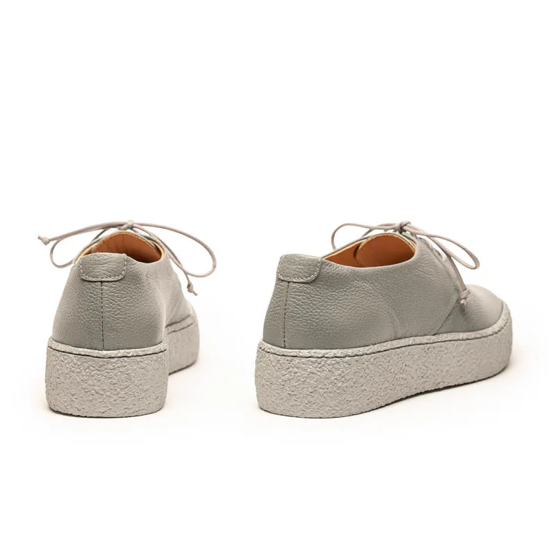 GEEK PLATFORM Stone | Leather Wedge