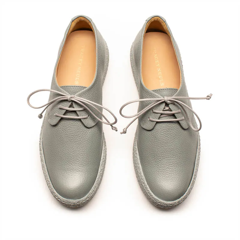 GEEK PLATFORM Stone | Leather Wedge