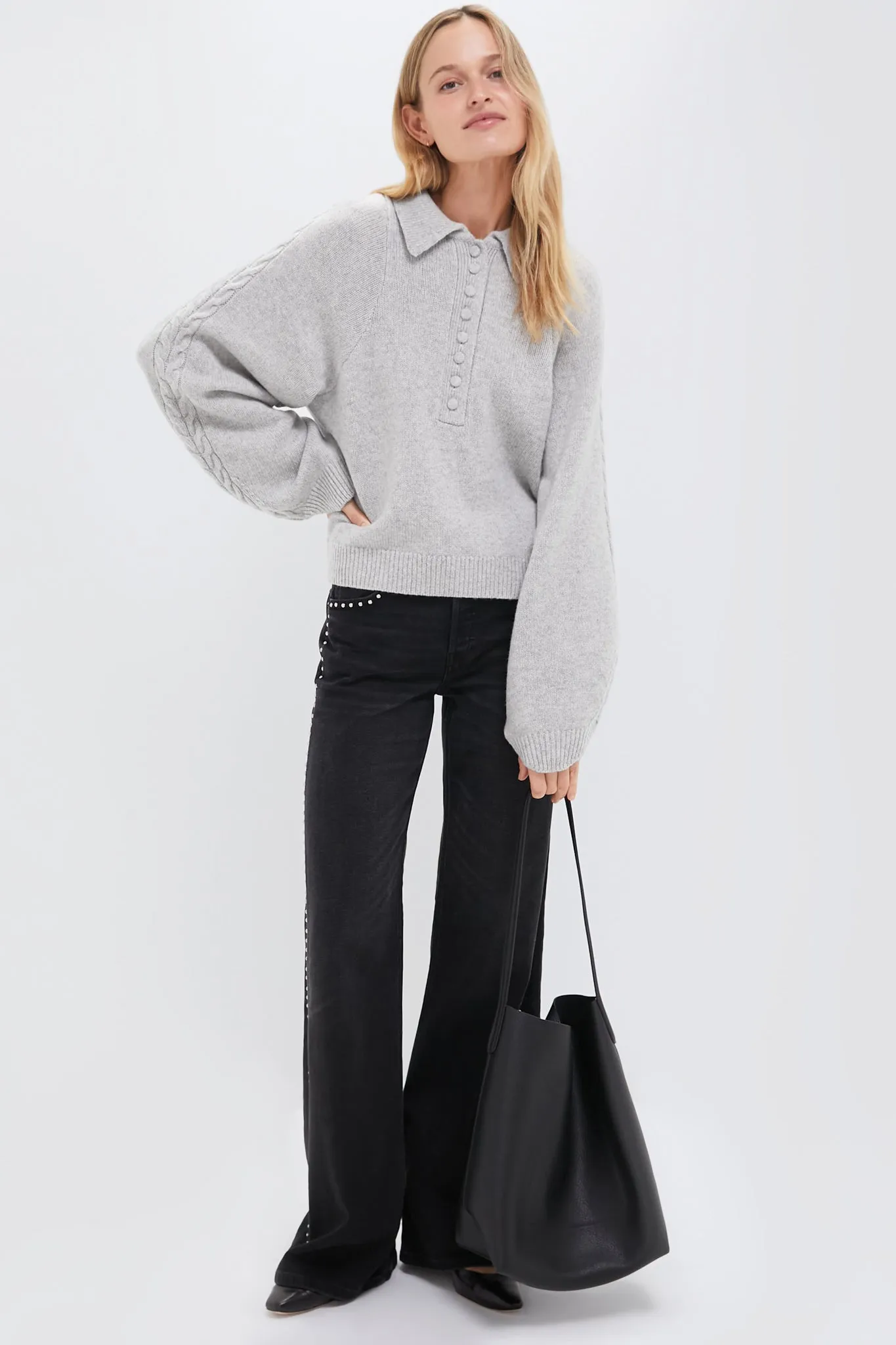 Grey Marle Jenny Wool Knit