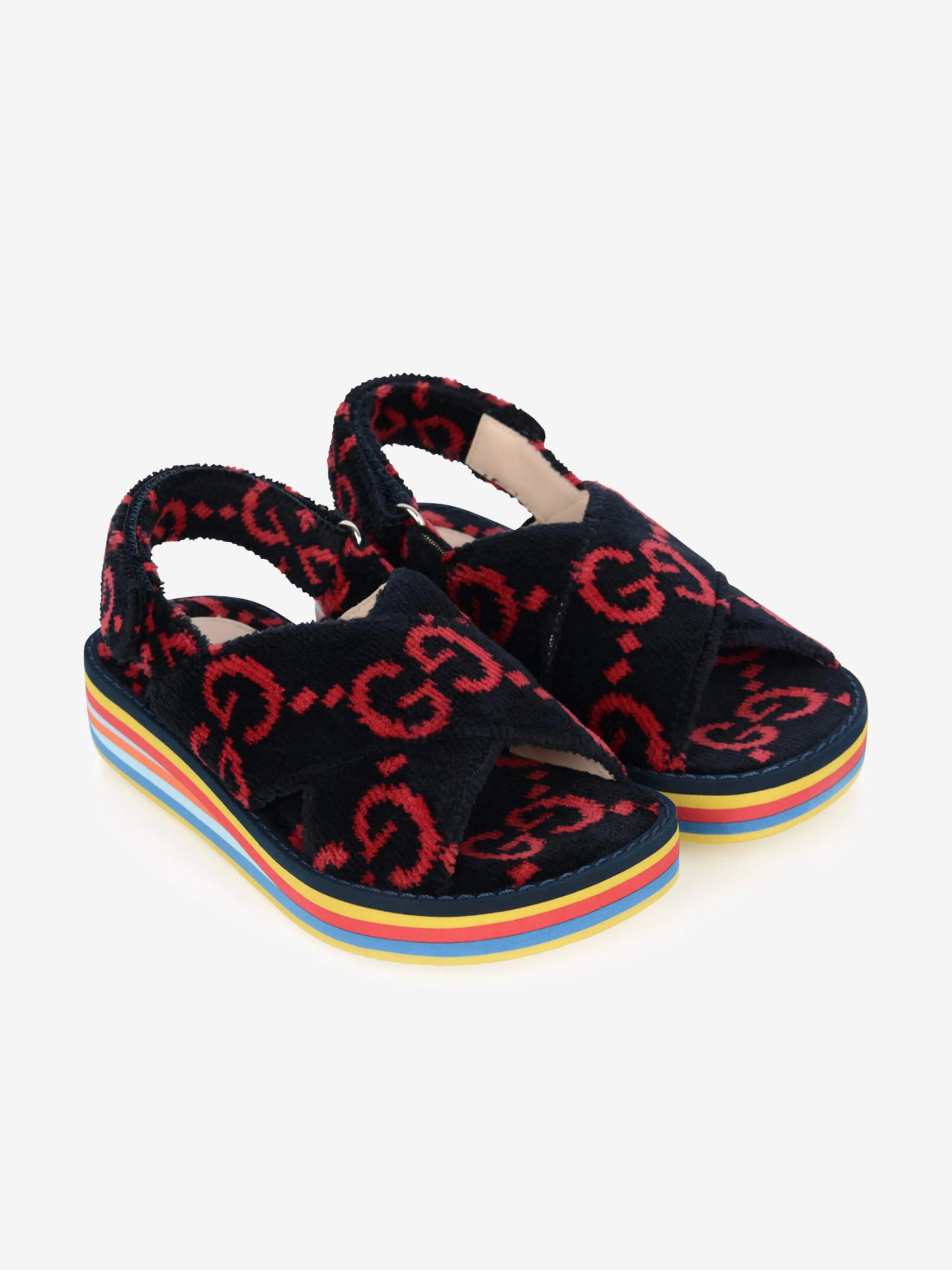 Gucci Kids Sandals - Terry Cloth Sandals