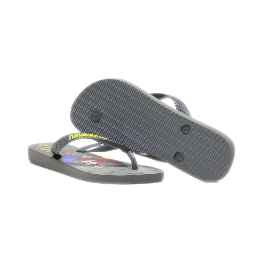 Havaianas Flat Sandals Eva Grey Colour For Kids