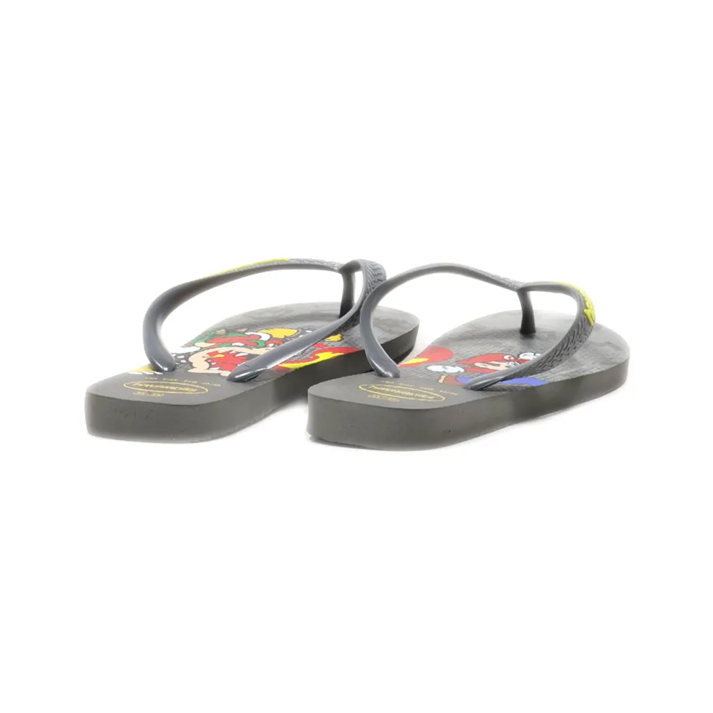 Havaianas Flat Sandals Eva Grey Colour For Kids