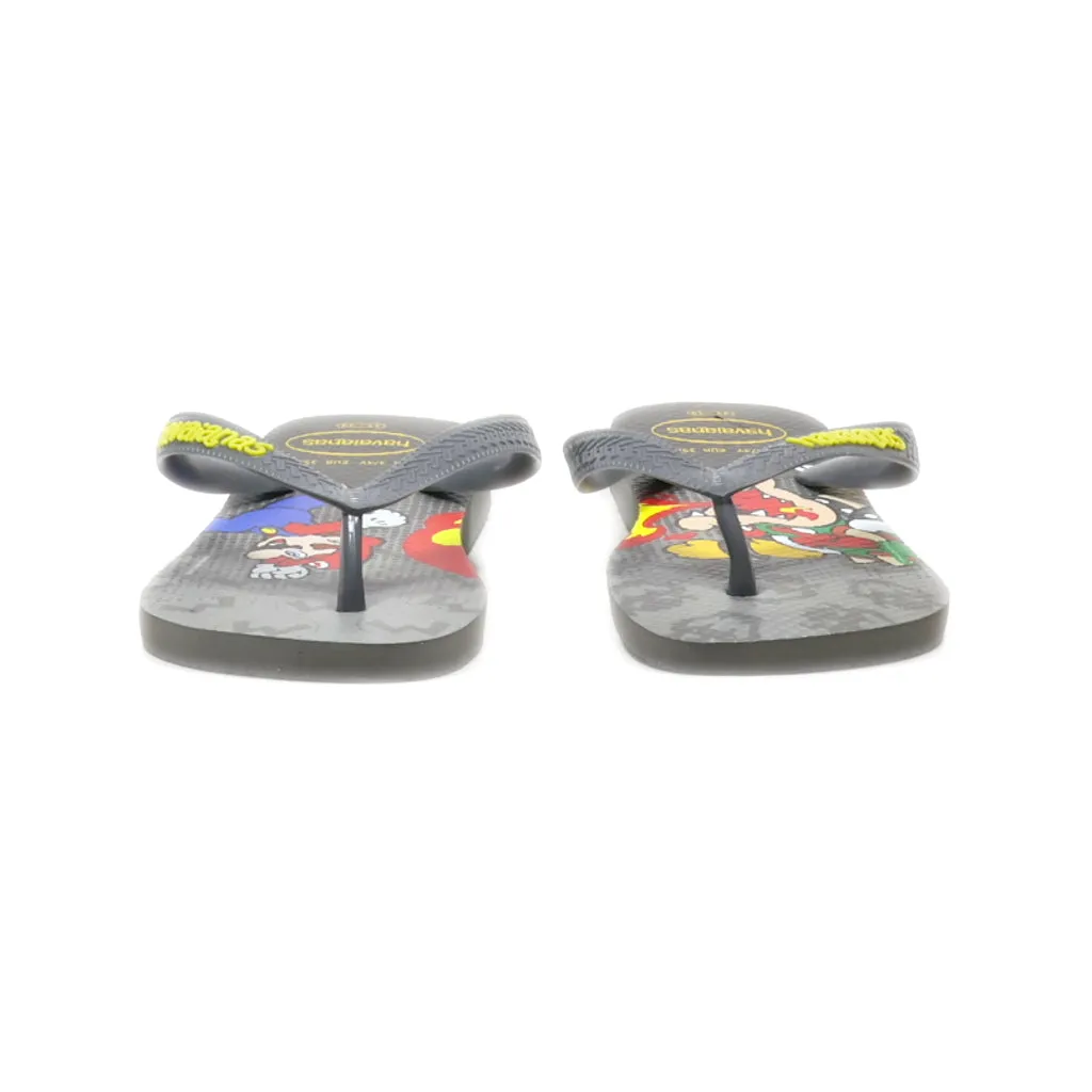 Havaianas Flat Sandals Eva Grey Colour For Kids