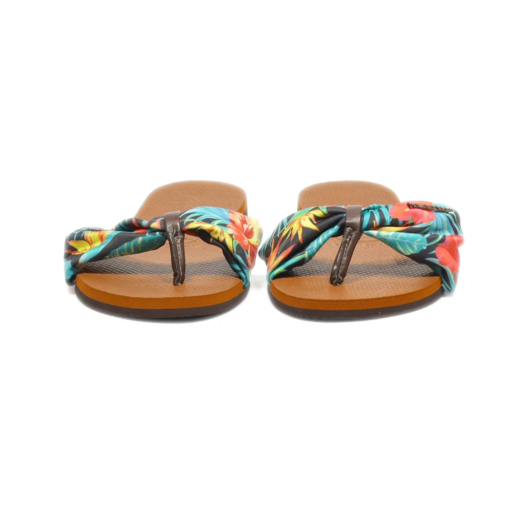Havaianas Flip Flops Fabric Brown Colour For Women