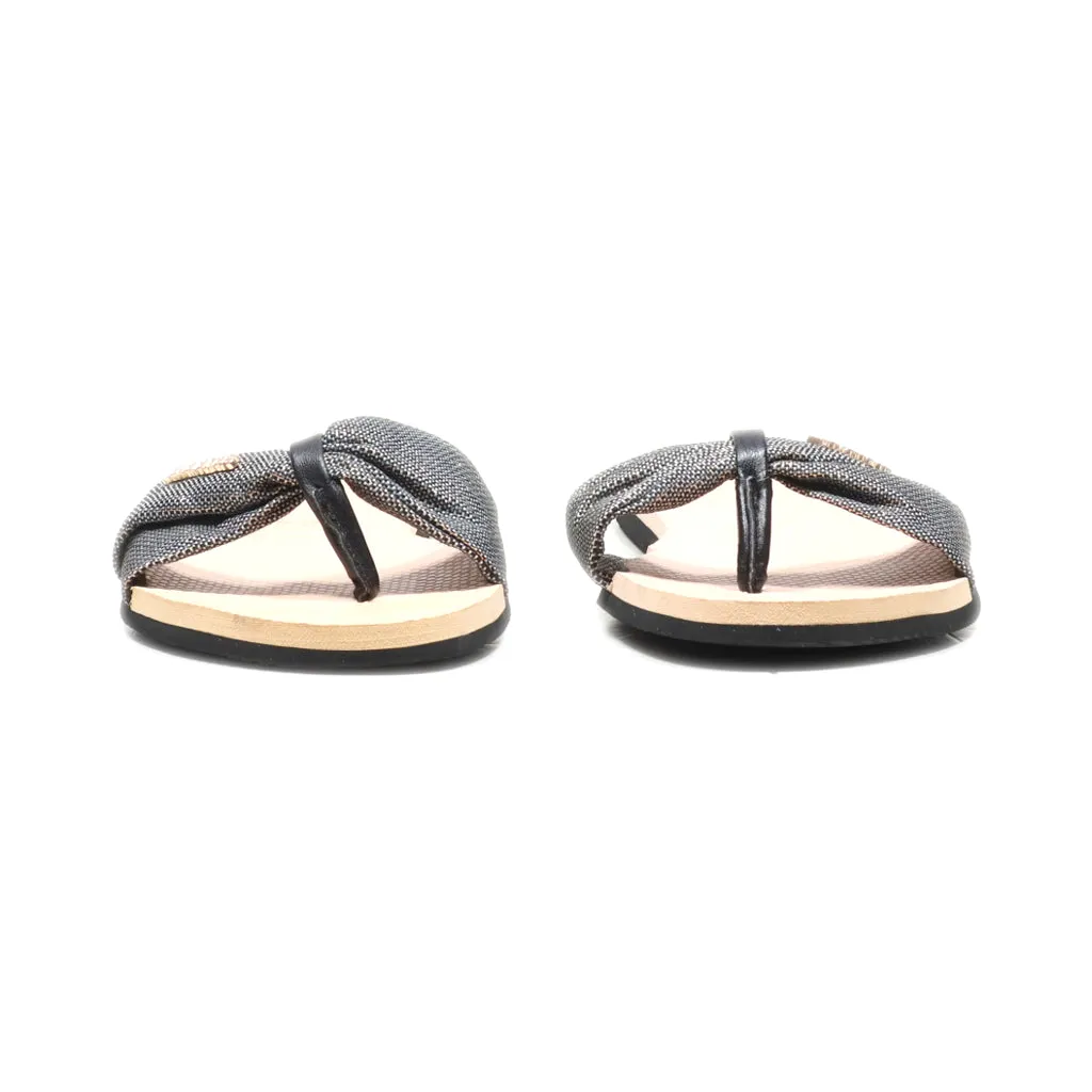 Havaianas Sliders Fabric Grey Colour For Women