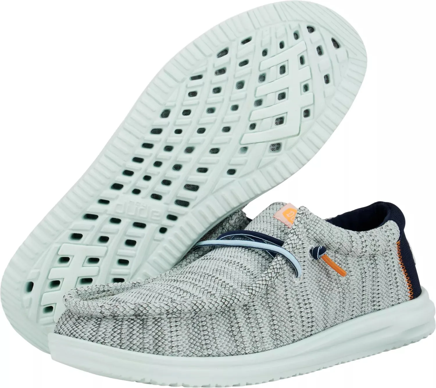 'Hey Dude' Men's Wally H2O Mesh - Sky Blue