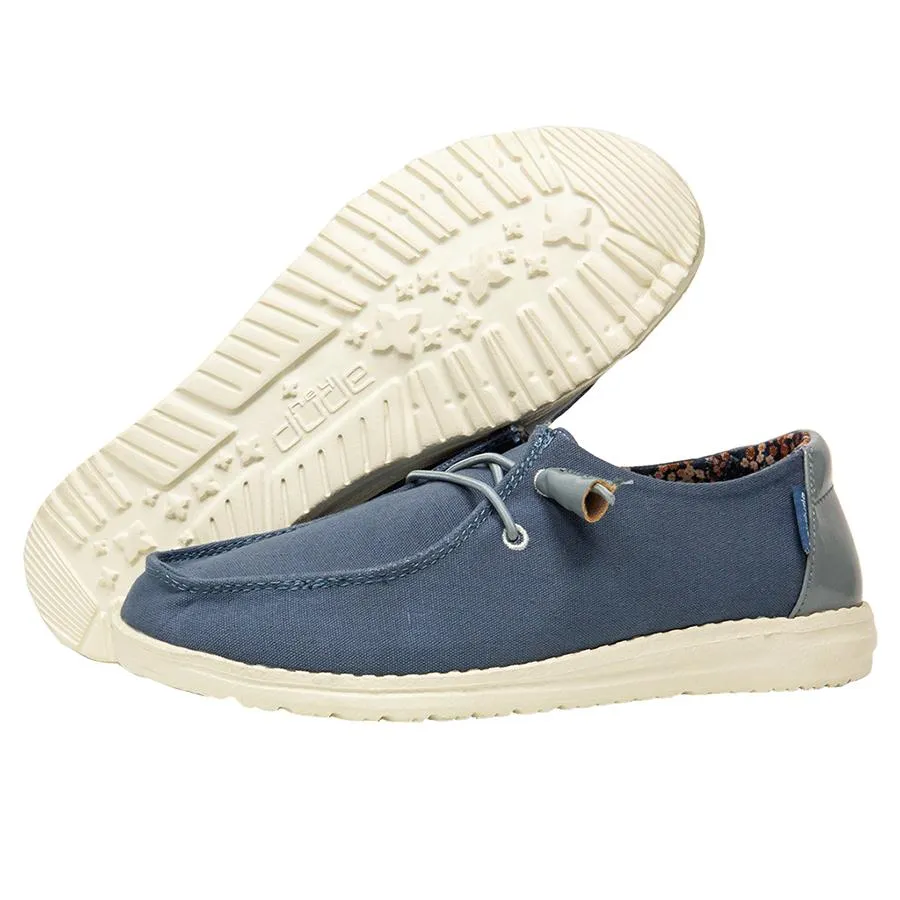 'Hey Dude' Women's Wendy Linen - Citadel Blue
