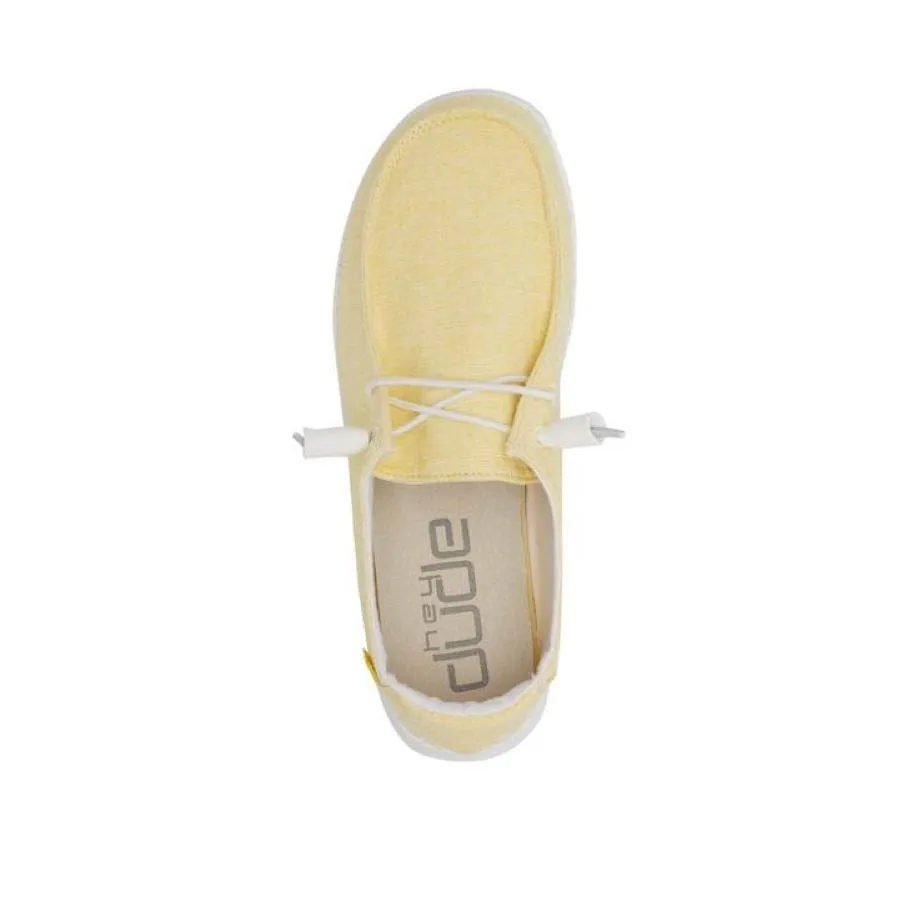 'Hey Dude' Women's Wendy Linen - Sunshine