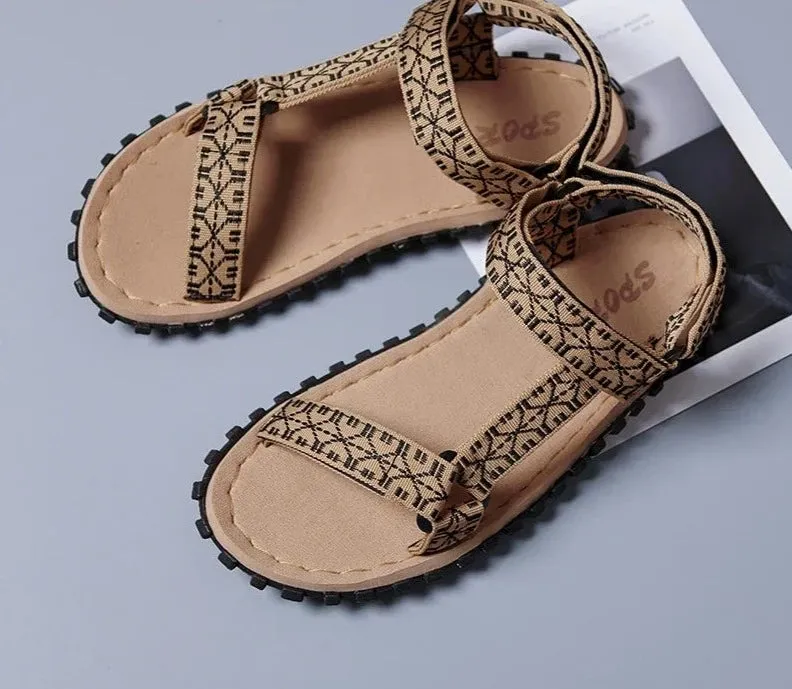 High Quality Summer Comfortable Sandals Beach Sandals Men Casual Shoes Non-Slip Breathable Size 40-45