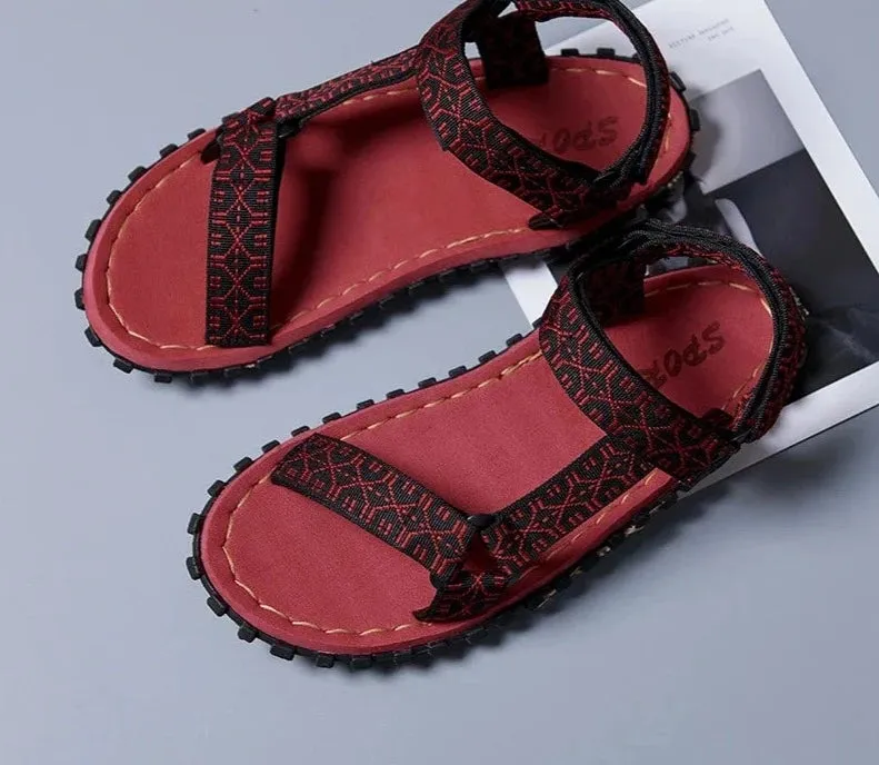 High Quality Summer Comfortable Sandals Beach Sandals Men Casual Shoes Non-Slip Breathable Size 40-45