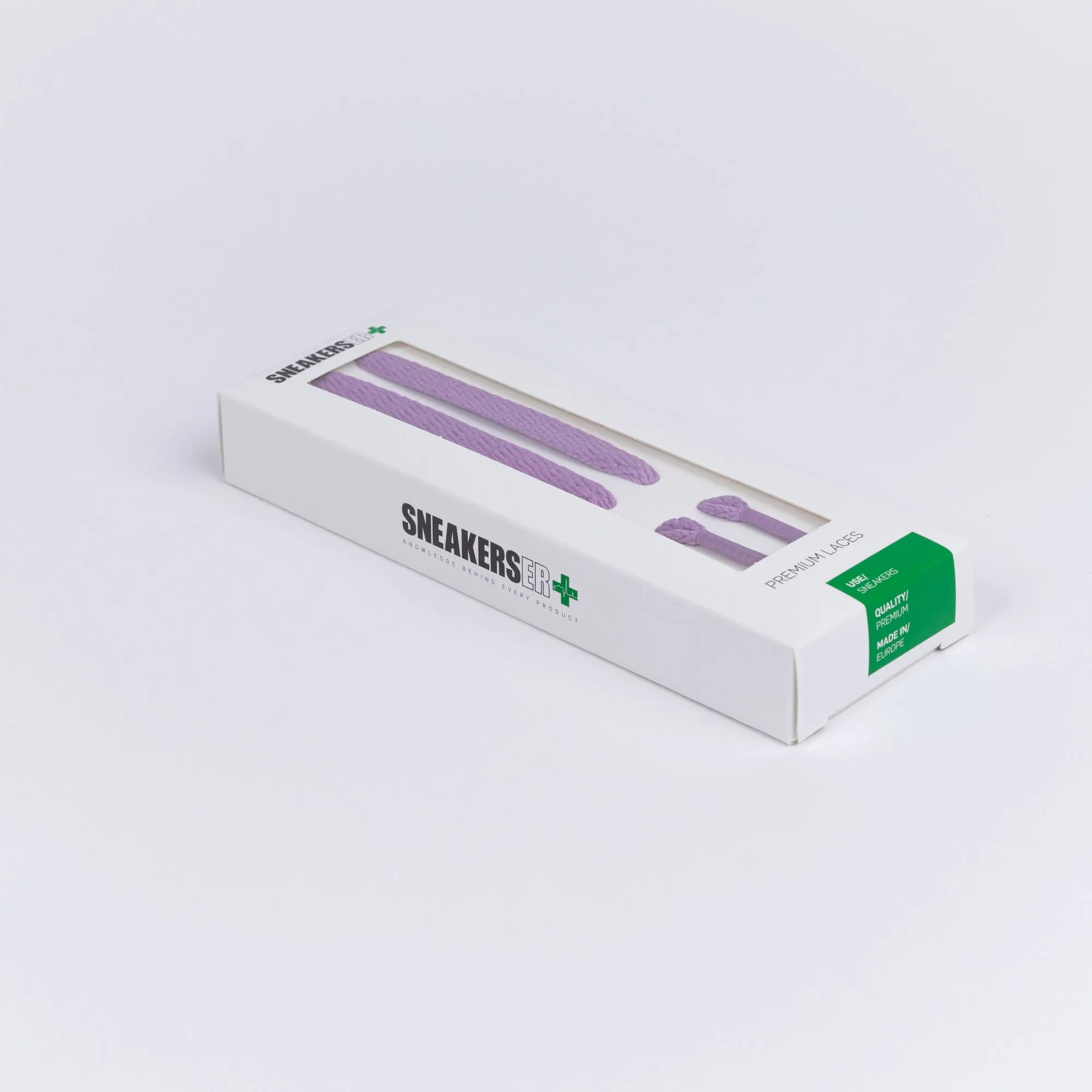 HIGH TOP FLAT SNEAKER LACES 180CM X 8mm LILAC