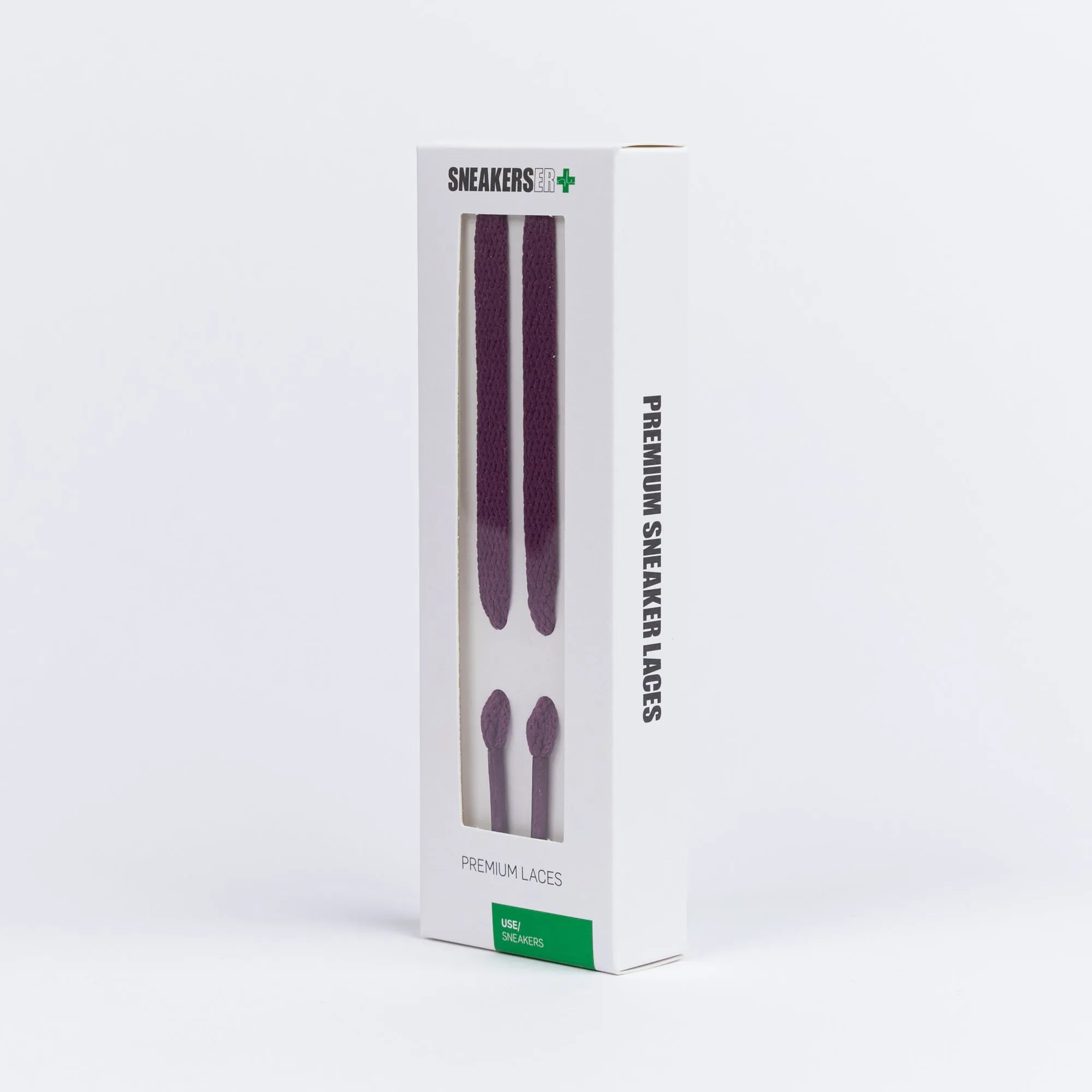 HIGH TOP FLAT SNEAKER LACES 180CM X 8mm PURPLE