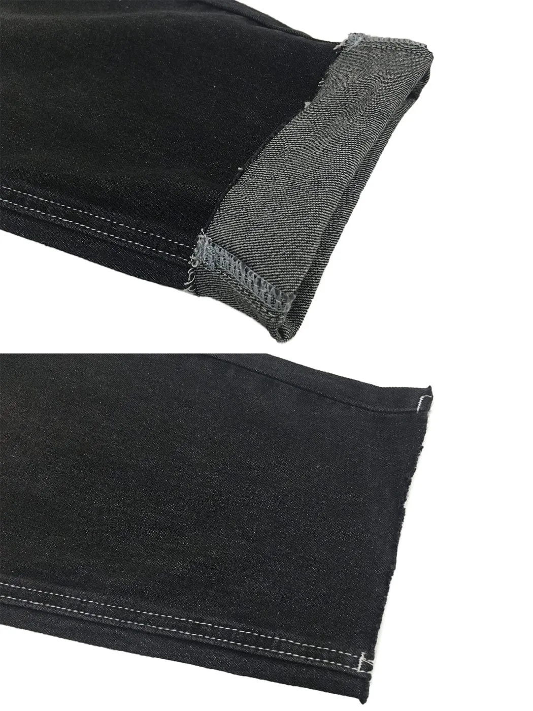 High Waist Ripped Boyfriend Jeans