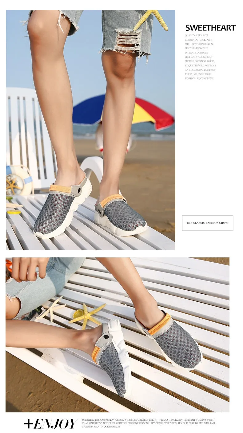 Hnzxzm Men's Flats Plus Size 46 Men Lightweight Breathable Comfortable Non-slip Shoes Casual Men'sFlip Flop Slippers Men