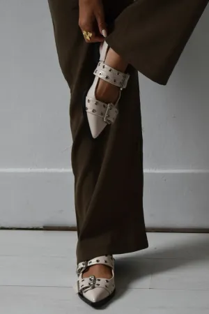Inspired flats - beige