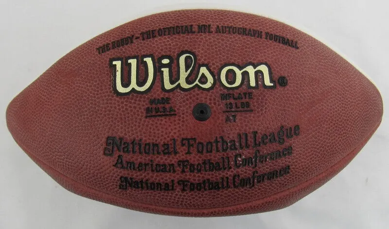John Elway Signed Wilson NFL Football JSA AP96956
