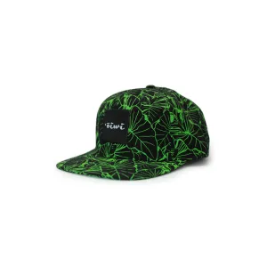 Kalo Flat Bill Leather Strap Hat