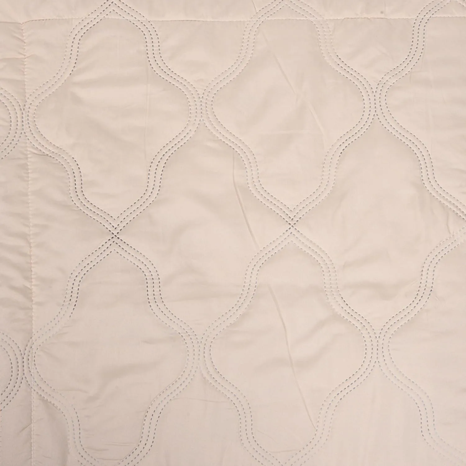 Kuber Industries Comforter | Microfiber Blanket for Summer | Blanket for Winter | Quilted Blanket Cover | Reversible Comforter | Blanket for Double Bed | Cream