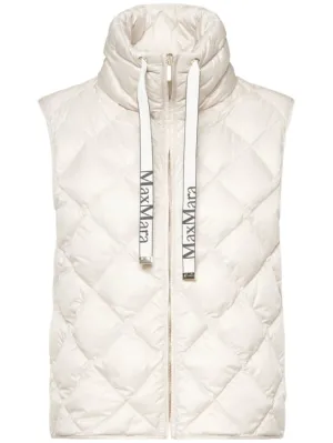 Max Mara   Tregic waterproof quilted down vest 