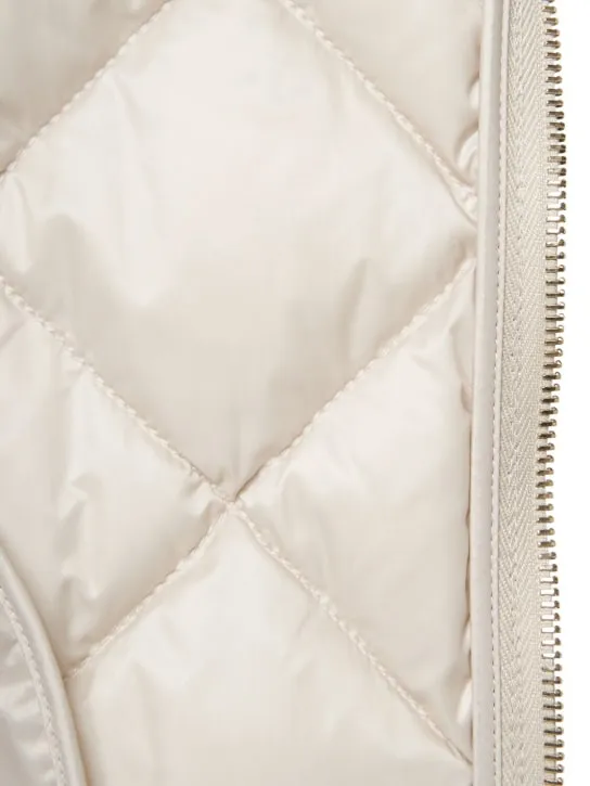 Max Mara   Tregic waterproof quilted down vest 