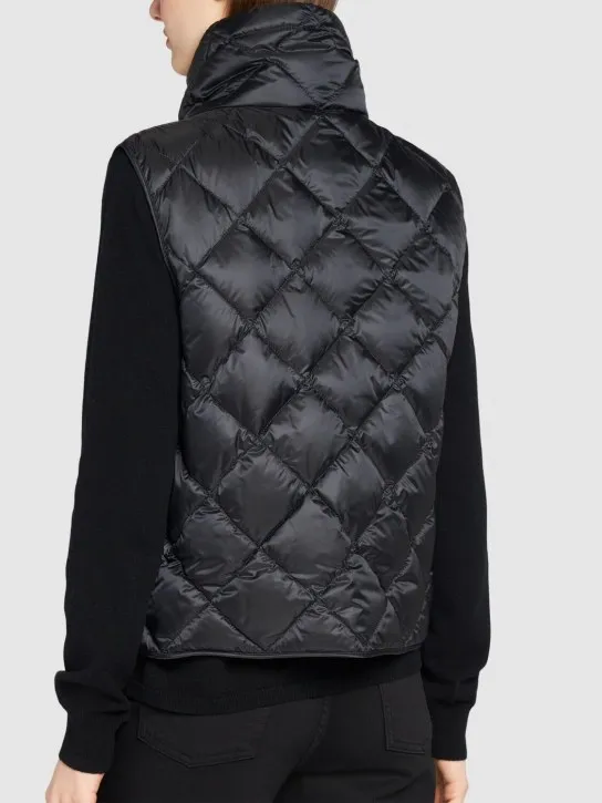 Max Mara   Tregic waterproof quilted down vest 