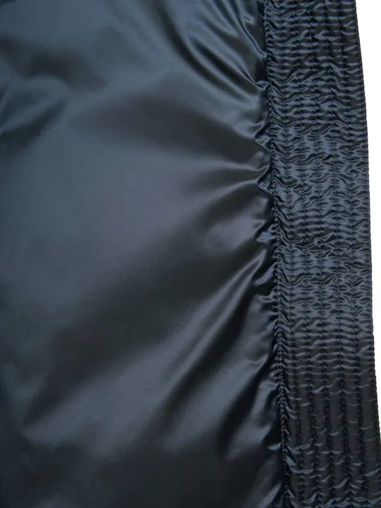 Max Mara   Tregil waterproof quilted long down vest 