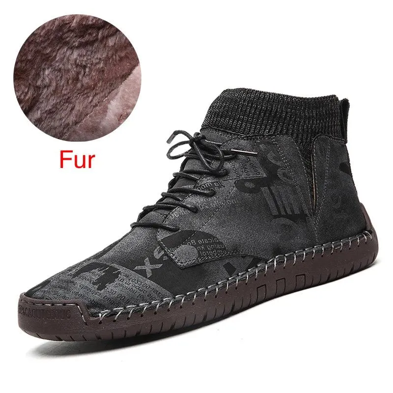 Men's Casual Shoes LCLS0108 Sneakers Windproof Ankle Boots