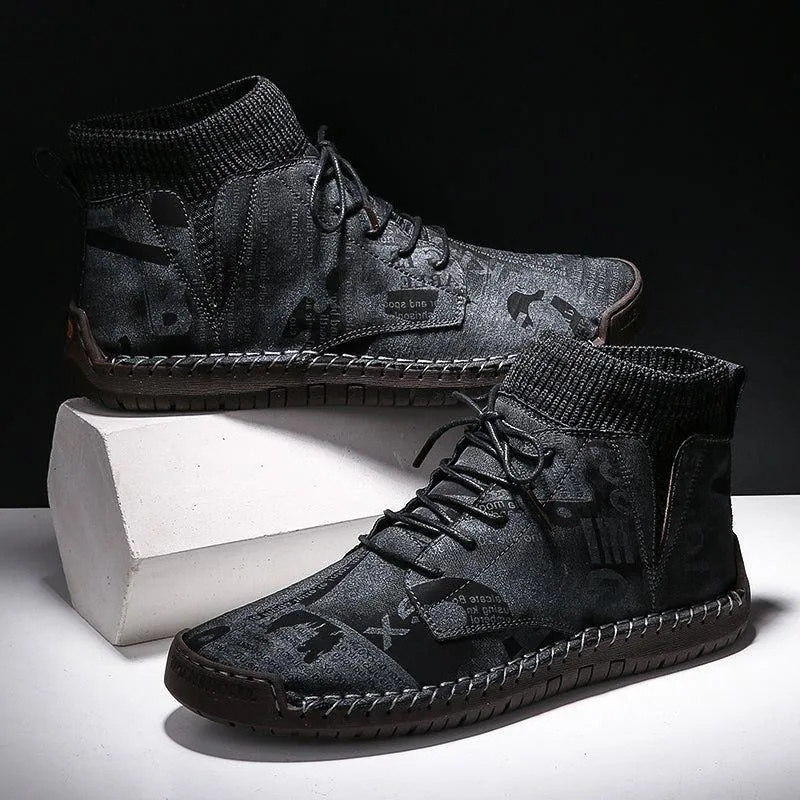 Men's Casual Shoes LCLS0108 Sneakers Windproof Ankle Boots