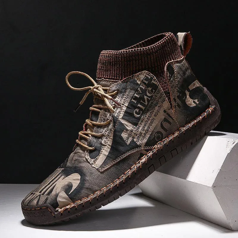 Men's Casual Shoes LCLS0108 Sneakers Windproof Ankle Boots