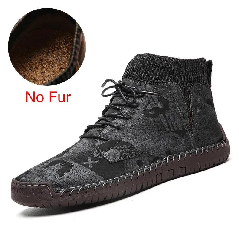 Men's Casual Shoes LCLS0108 Sneakers Windproof Ankle Boots