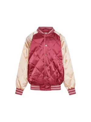 Molo   Embroidered quilted tech bomber jacket 