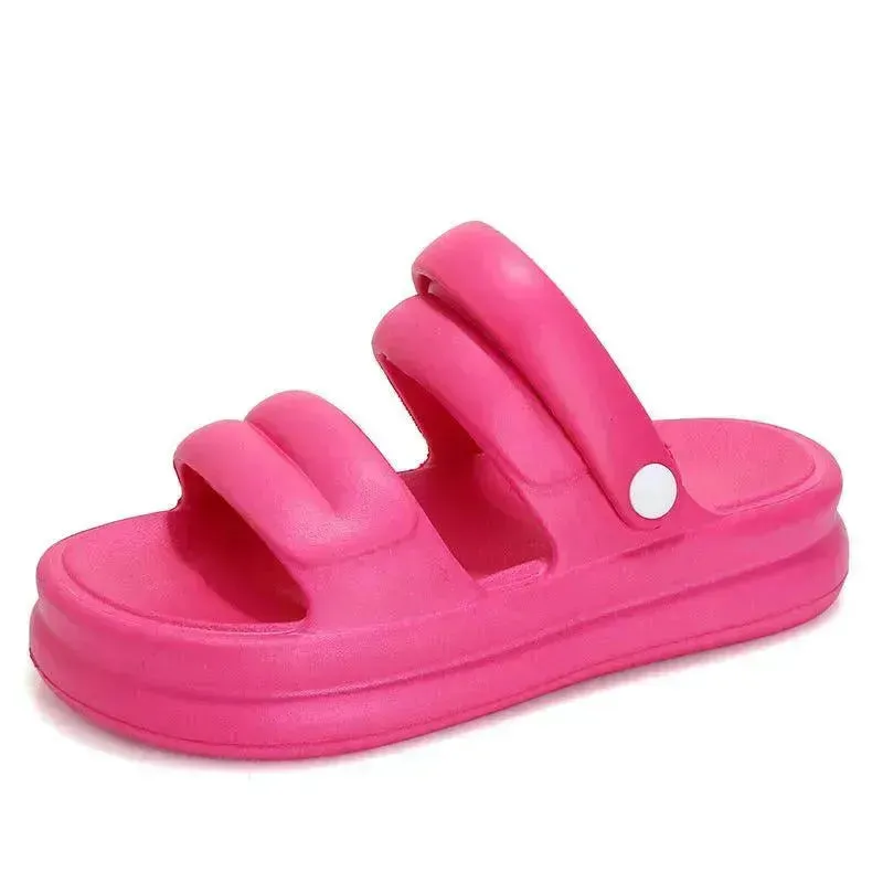 Multi-functional Thick-soled Sandals For Women Summer Outdoor Garden Slippers Beach Shoes