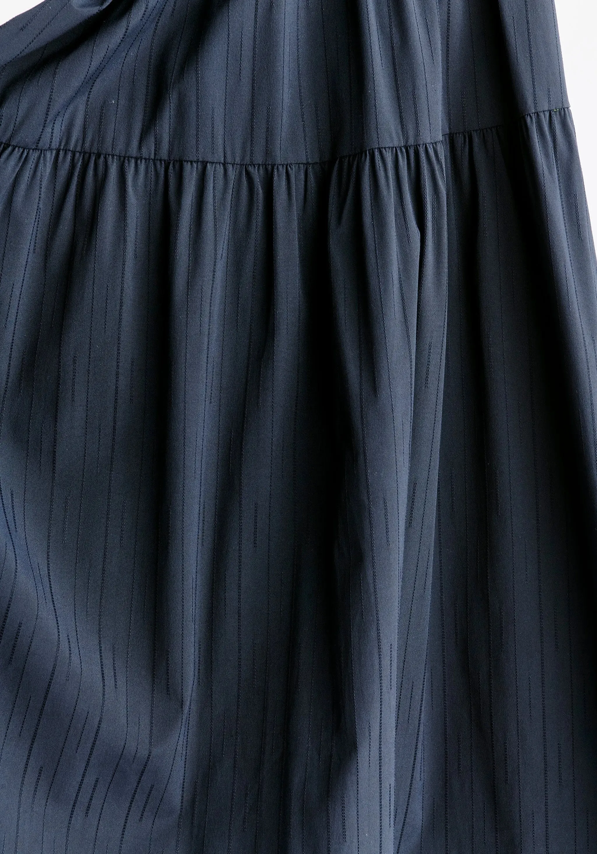 Navy Peekaboo Back Dress