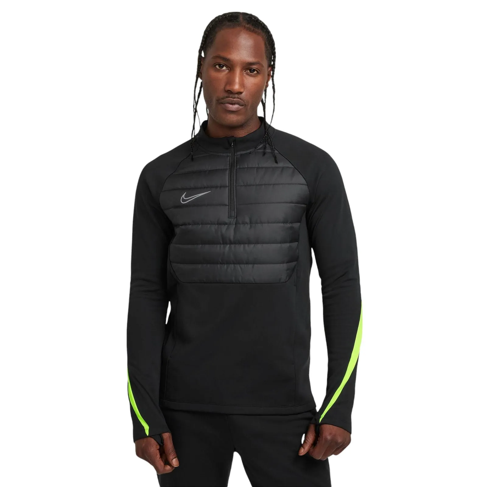 Nike Academy Winter Warrior Mens Therma-FIT Half-Zip Global Football Top