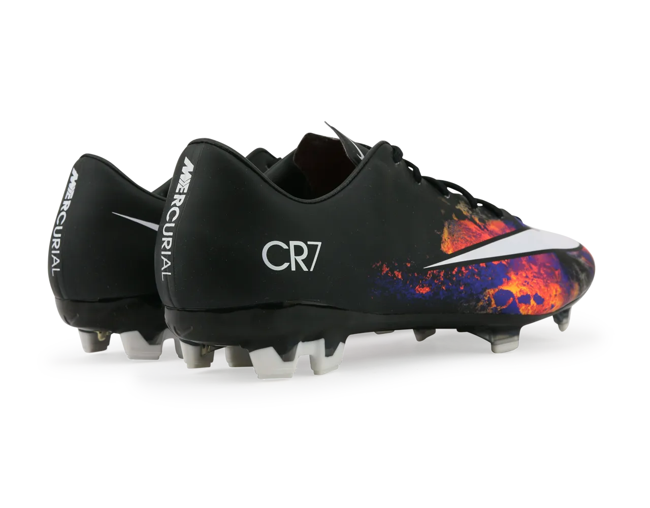 Nike Men's Mercurial Veloce II CR7 FG Black/White/Total Crimson