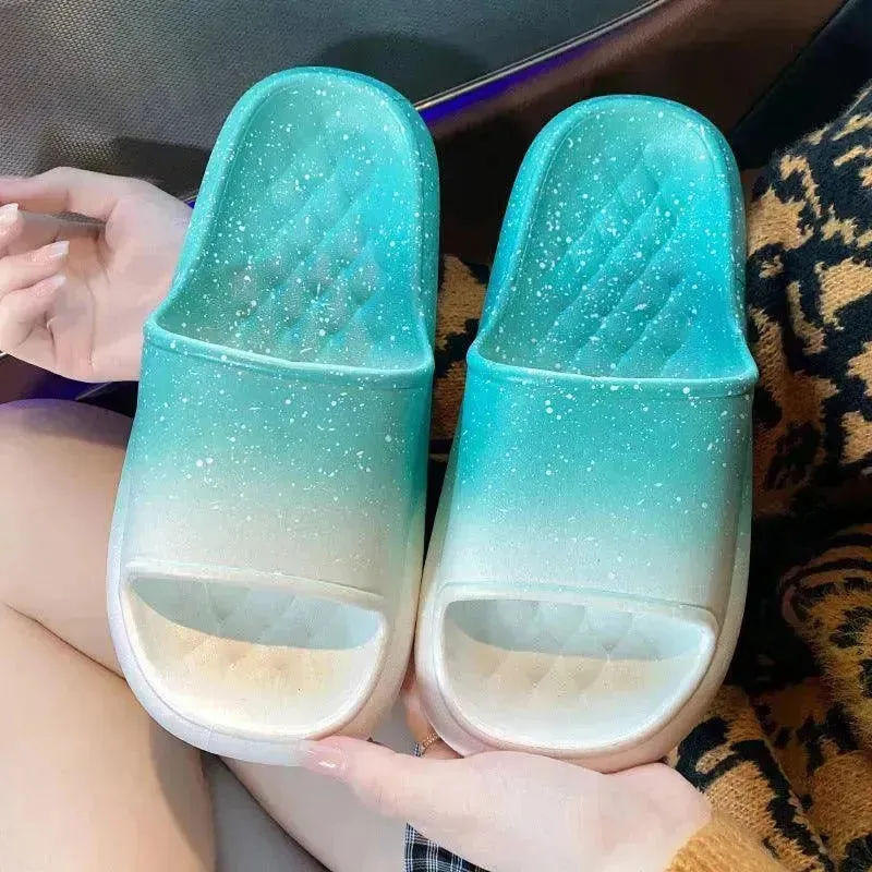 Outer Wear Household Thick Bottom Beach Slippers