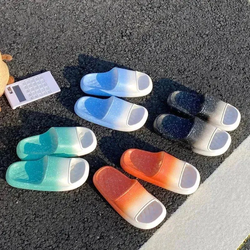 Outer Wear Household Thick Bottom Beach Slippers