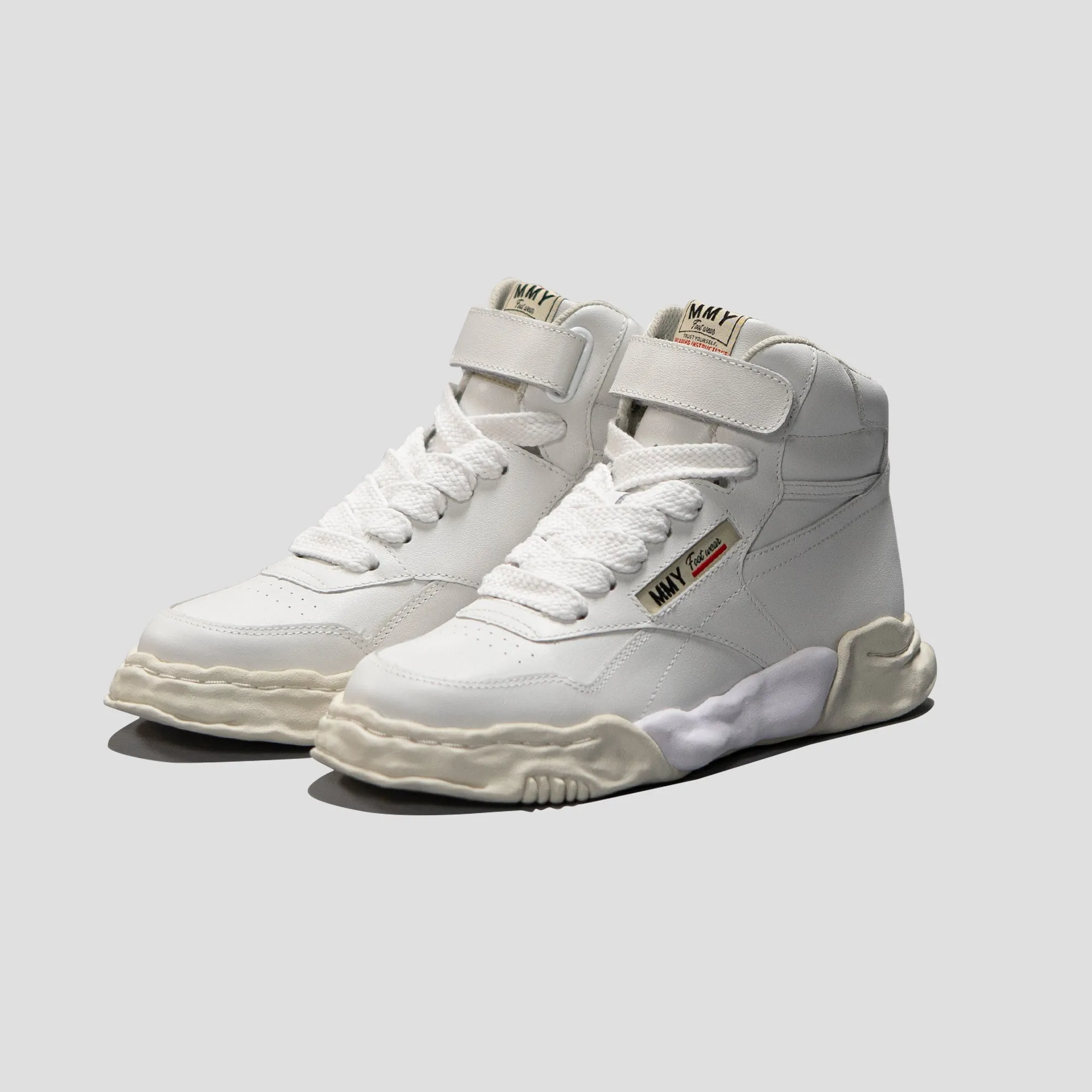 PARKER HIGH TOP SNEAKER - WHITE