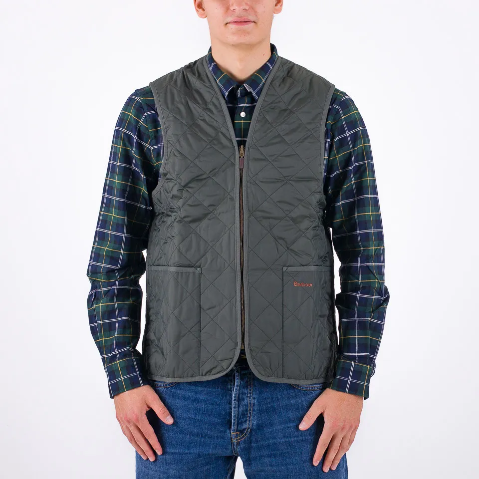 Quilted Waistcoat Zip Liner | The Firm Shop