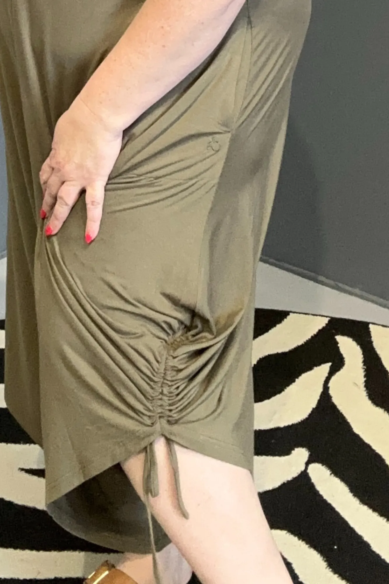 'RACHEL' Bamboo Jumpsuit - Khaki