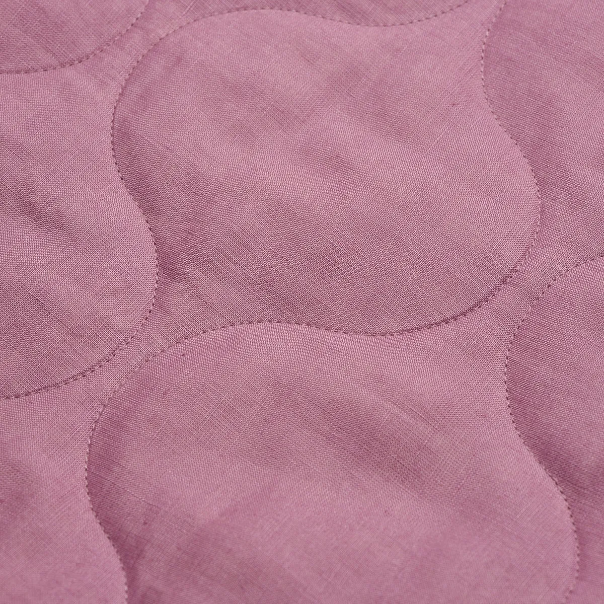 Raspberry Linen Sham (Pair) - Euro