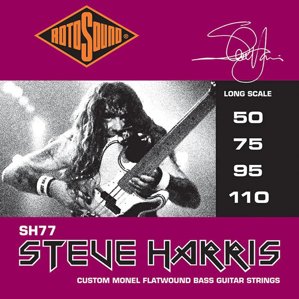 Rotosound STEVE HARRIS CUSTOM FLATWOUND | 50-110